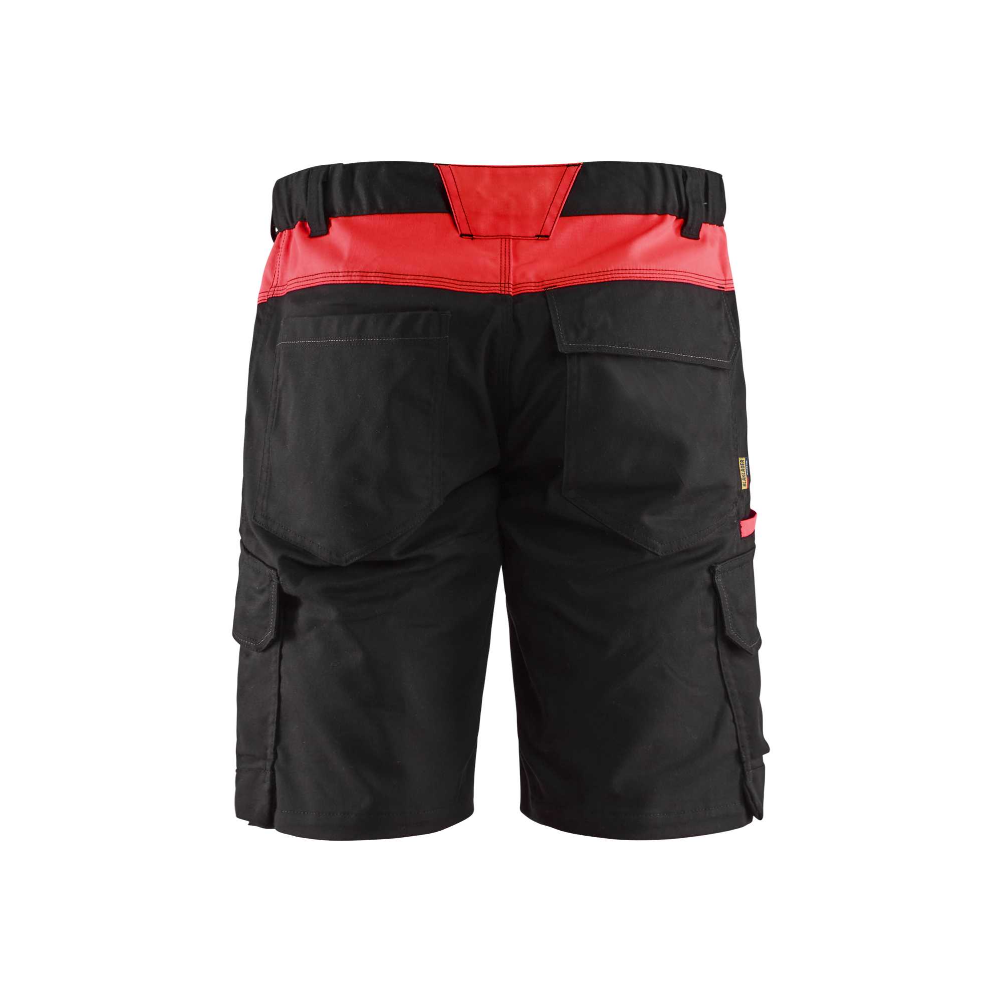 BLAKLADER 14461832 Industry shorts stretch Hi Vis Reflective Work Shorts Men - twill fabric